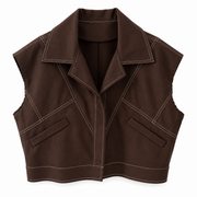 GILET SANS MANCHE STRUCTURÉ