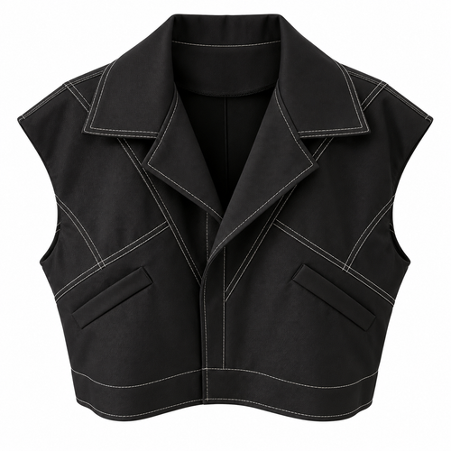 GILET SANS MANCHE STRUCTURÉ
